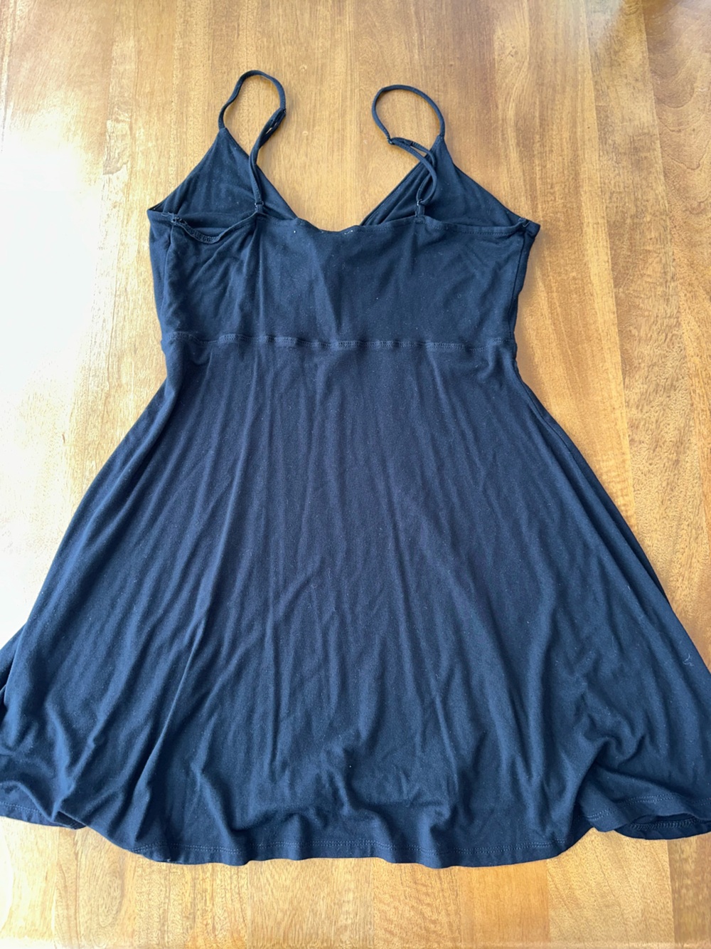 Black Twist-Front Skater Dress - Garage - Picture 2 of 3